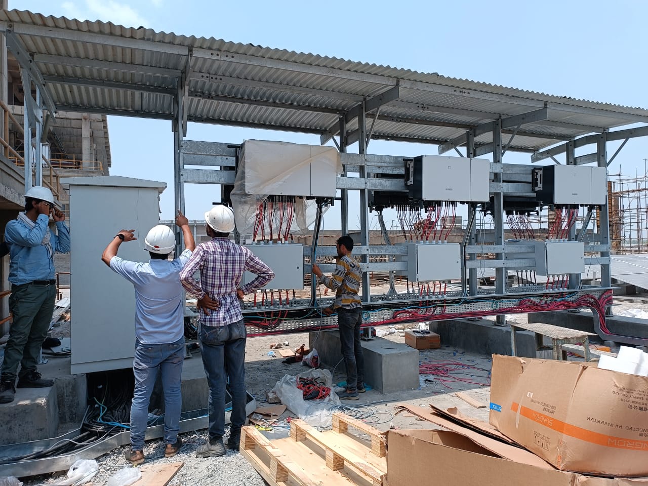 OES team on Project