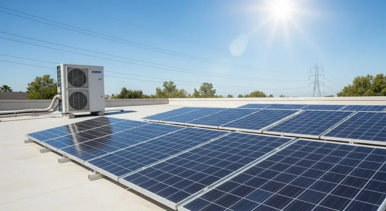 solar panels needed for 1.5 ton ac