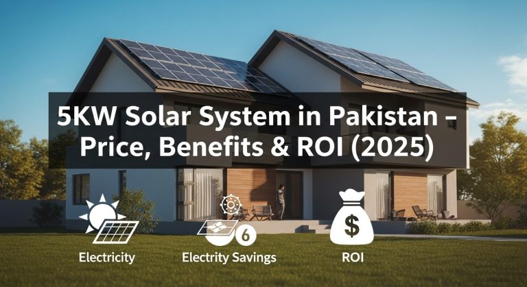 5kW Solar System price in Pakistan
